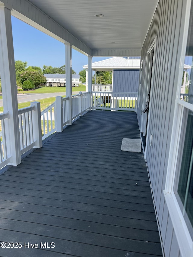 3216 Whichards Beach Rd, Chocowinity, NC 27817 - view of wooden porch