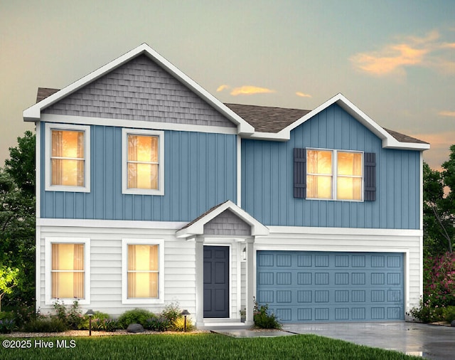 610 N Caswell St, La Grange, NC 28551 - view of front of house with an attached garage