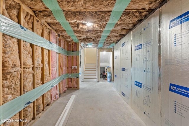 view of storage room