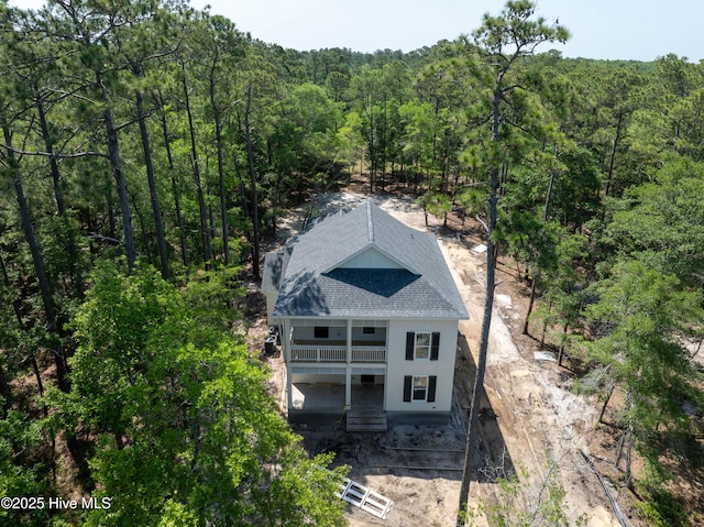 3359 Portside Dr SW, Supply, NC 28462 - view from above of property featuring a heavily wooded area