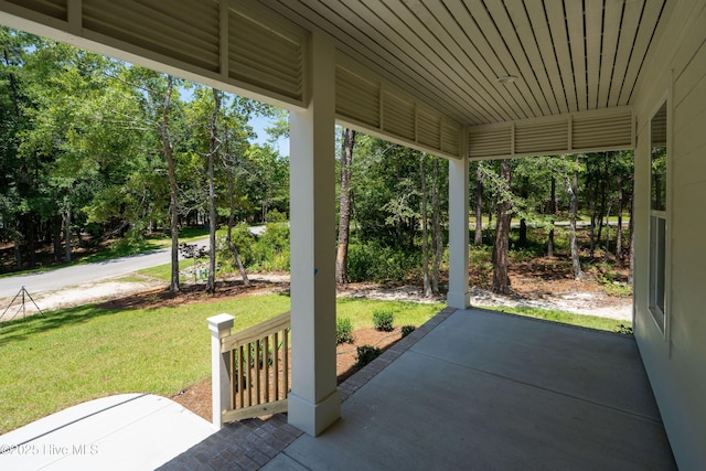 3359 Portside Dr SW, Supply, NC 28462 - view of patio with view of scattered trees