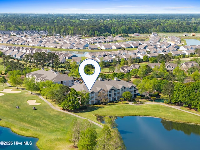 260 S Crow Creek Dr NW Lot 19, Calabash, NC 28467 - bird's eye view featuring view of golf course, a water view, and a residential view