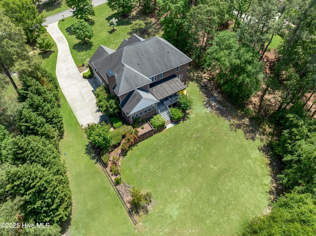 drone / aerial view