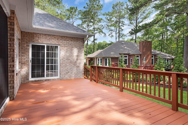 106 Oakmont Cir, New Bern, NC 28562 - view of wooden terrace