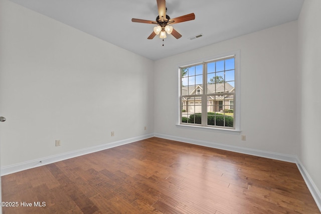 80 Whistling Straight Rd, Pinehurst, NC 28374 - spare room featuring wood finished floors and a ceiling fan