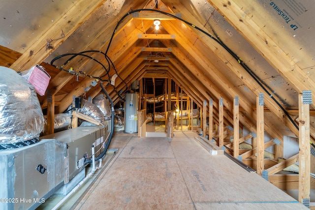 80 Whistling Straight Rd, Pinehurst, NC 28374 - attic with electric water heater
