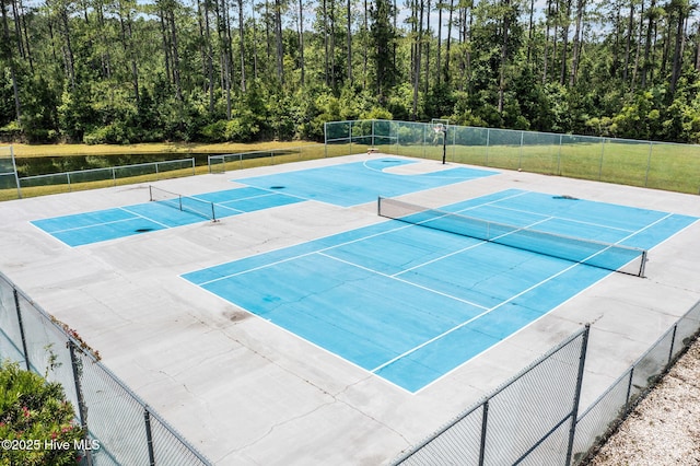 210 Sumter Ct, Havelock, NC 28532 - view of tennis court featuring community basketball court