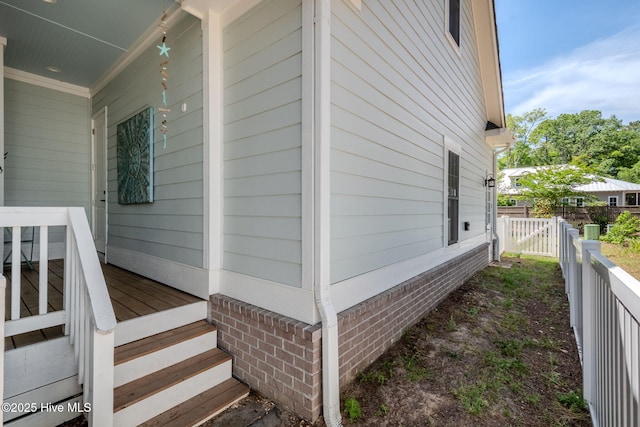 9298 W Lake Rd, Calabash, NC 28467 - view of side of property featuring fence