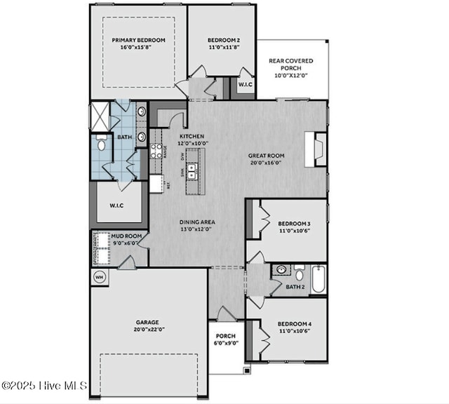 506 Grassy Gap Trl Unit 70, Aberdeen, NC 28315 - view of floor plan / room layout