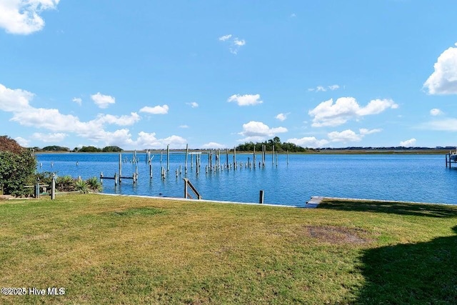 8819 Sawmill Creek Ln, Wilmington, NC 28411 - water view with a dock