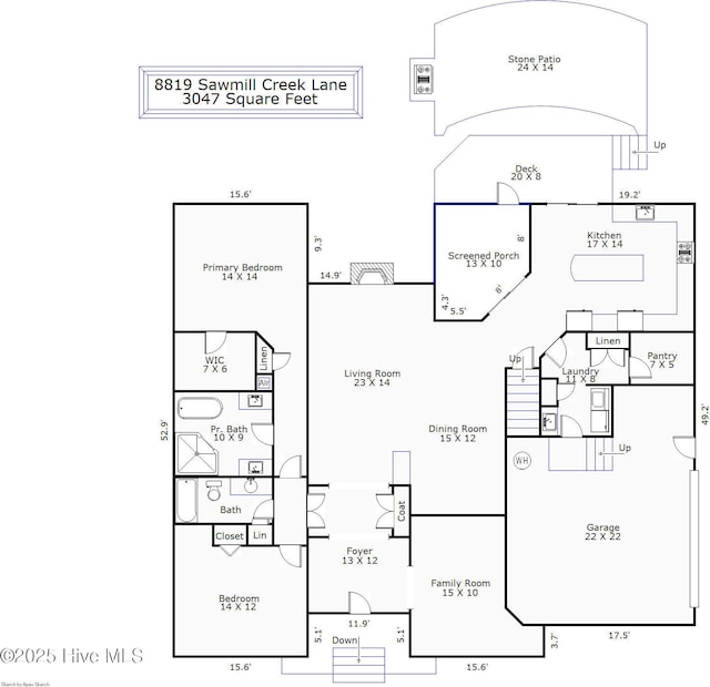 8819 Sawmill Creek Ln, Wilmington, NC 28411 - room layout