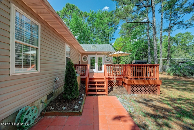 5029 Woods Edge Rd, Wilmington, NC 28409 - deck with a patio area