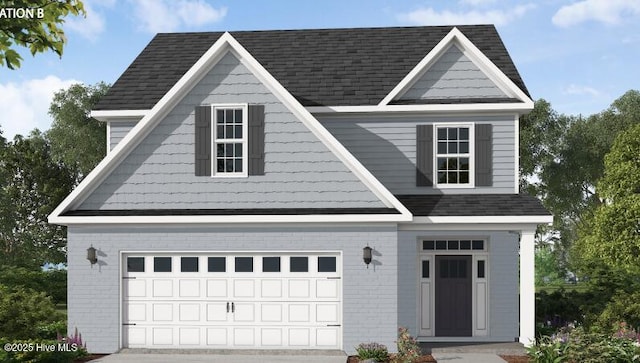 518 Grassy Gap Trl Unit 68, Aberdeen, NC 28315 - view of front of home featuring brick siding and a shingled roof