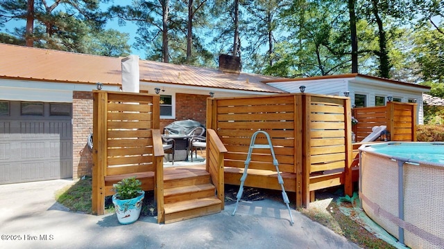 724 York St, Rocky Mount, NC 27803 - view of outdoor structure with an outdoor pool