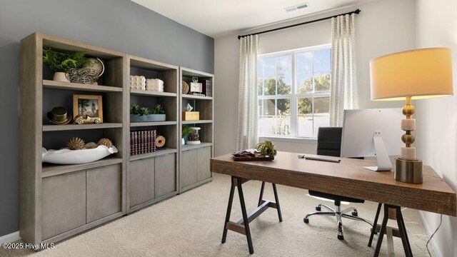 3048 Platinum Cir W, End, NC 27376 - office space featuring light colored carpet and visible vents