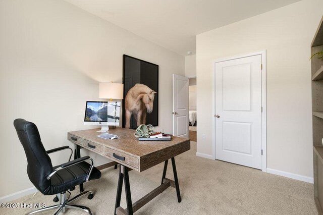 3048 Platinum Cir W, End, NC 27376 - office space featuring baseboards and light colored carpet