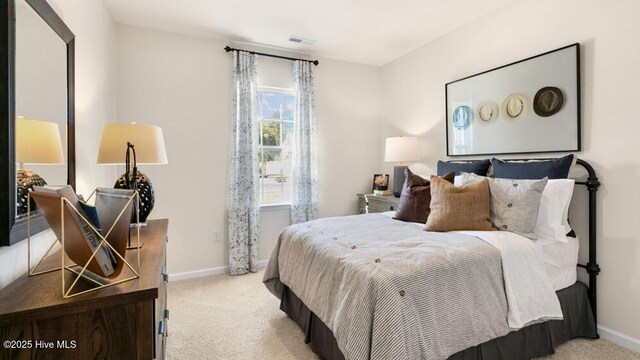 3048 Platinum Cir W, End, NC 27376 - bedroom featuring carpet, visible vents, and baseboards