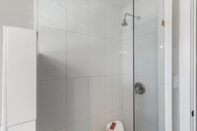 907 Bonham Ave, Wilmington, NC 28403 - bathroom with a tile shower