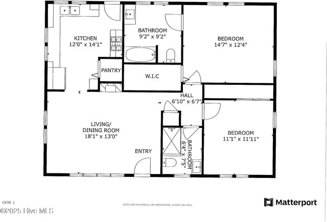 907 Bonham Ave, Wilmington, NC 28403 - plan