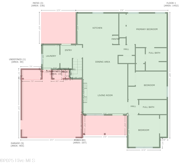 5002 Canvasback Ct, Southport, NC 28461 - view of floor plan / room layout
