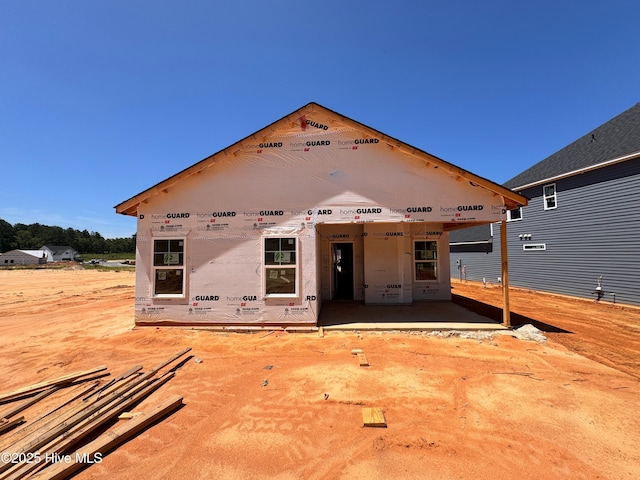 231 Rough Ridge Trl Unit 17, Aberdeen, NC 28315 - rear view of house