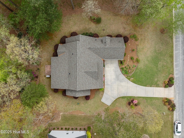 drone / aerial view