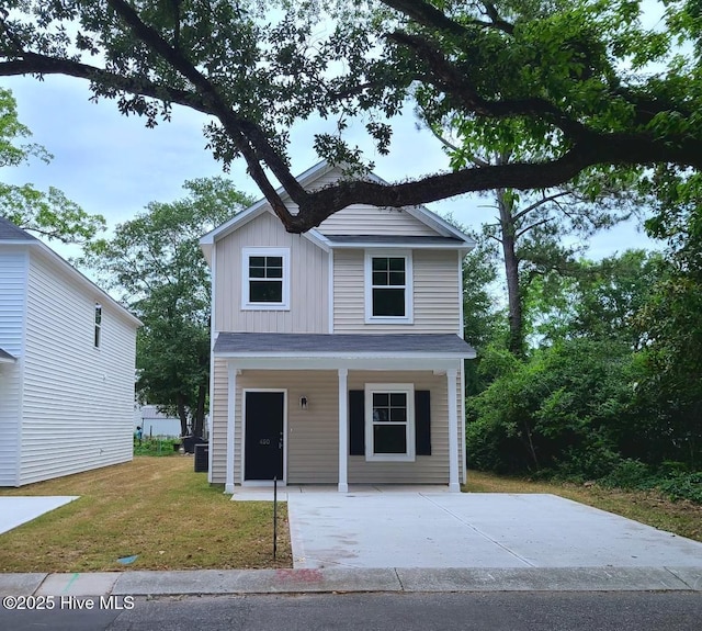 460 Maides Ave, Wilmington, NC 28405 - traditional home with board and batten siding and covered porch