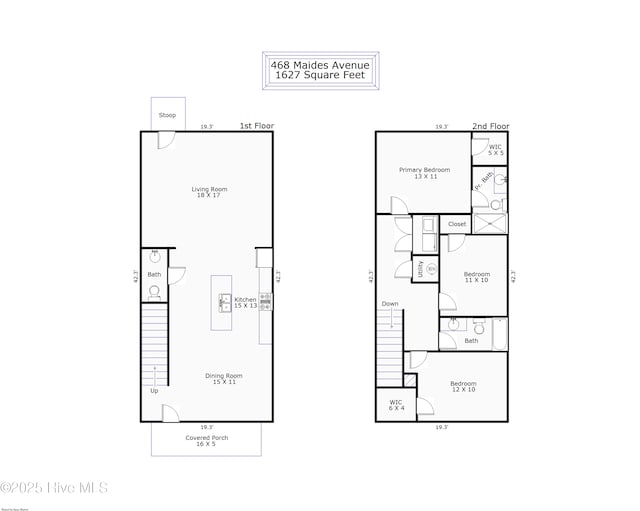 468 Maides Ave, Wilmington, NC 28405 - room layout