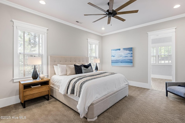 living room with recessed lighting, wood finished floors, beamed ceiling, stairs, and a notable chandelier