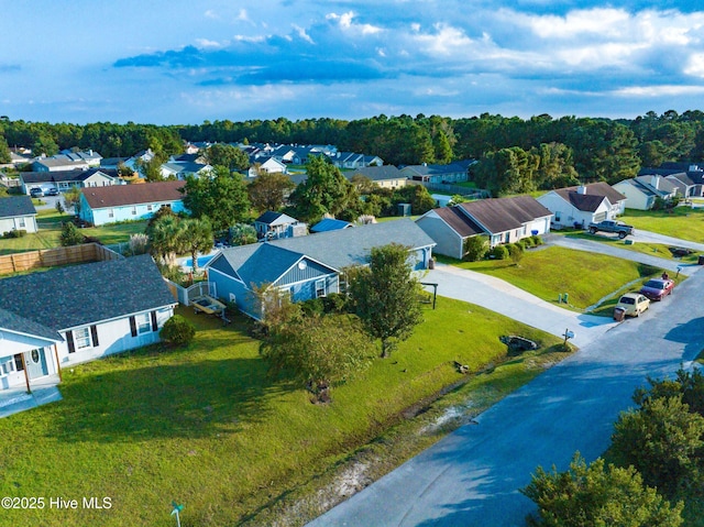 433 Dion Dr, Hubert, NC 28539 - bird's eye view with a residential view
