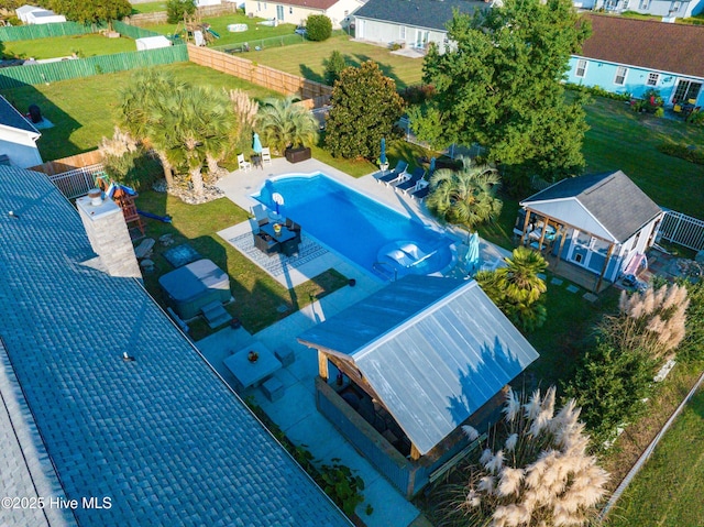 433 Dion Dr, Hubert, NC 28539 - bird's eye view with a residential view