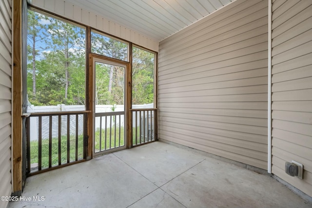 307 Cedar Island Trl, Holly Ridge, NC 28445 - view of unfurnished sunroom