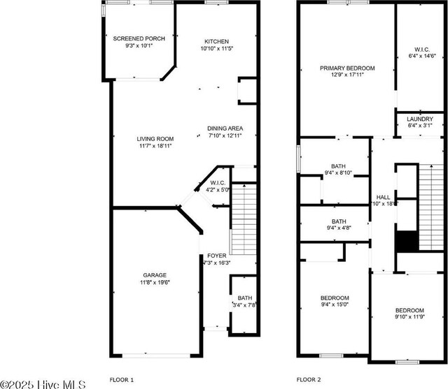 307 Cedar Island Trl, Holly Ridge, NC 28445 - plan