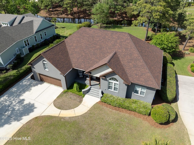 2592 St James Dr SE, Southport, NC 28461 - aerial view of property and surrounding area with a nearby body of water