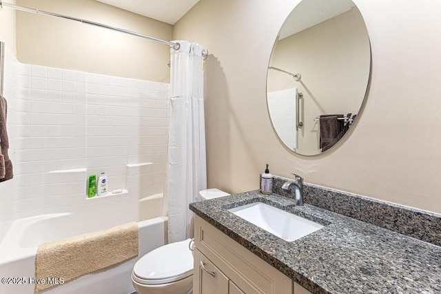 20 Barkley Ln, Pinehurst, NC 28374 - full bath with shower / bath combo with shower curtain, vanity, and toilet