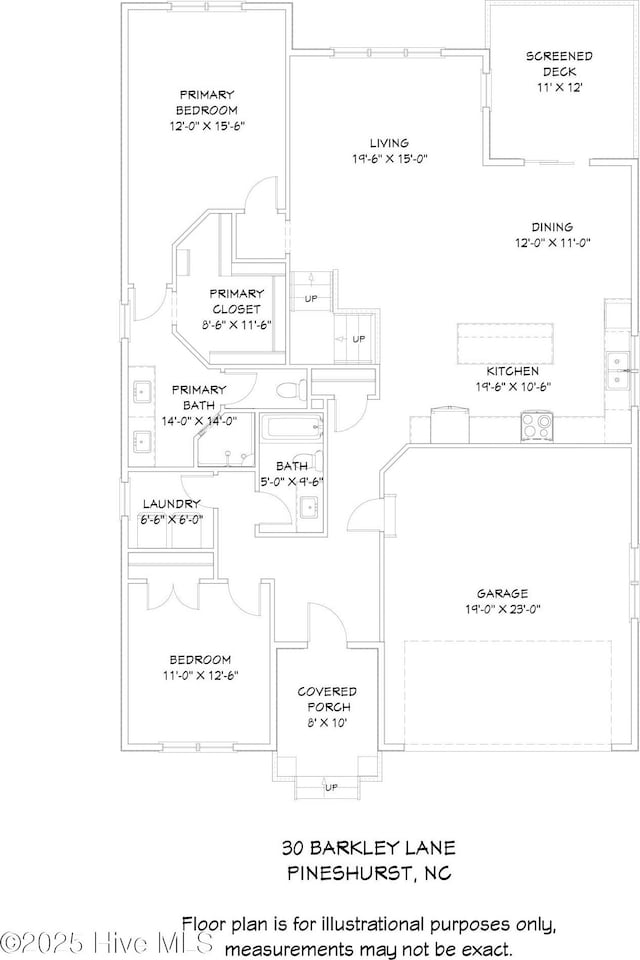 20 Barkley Ln, Pinehurst, NC 28374 - floor plan