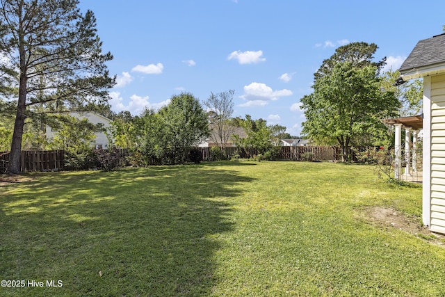 604 Lanvale Hills Cir, Leland, NC 28451 - view of yard featuring a fenced backyard