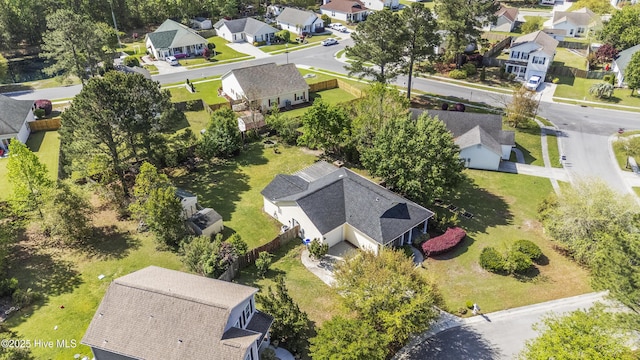 604 Lanvale Hills Cir, Leland, NC 28451 - birds eye view of property featuring a residential view