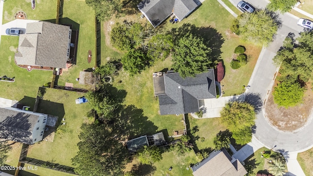 604 Lanvale Hills Cir, Leland, NC 28451 - birds eye view of property with a residential view