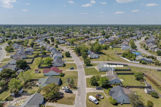 2715 Ashby Dr, Wilmington, NC 28411 - drone / aerial view with a residential view