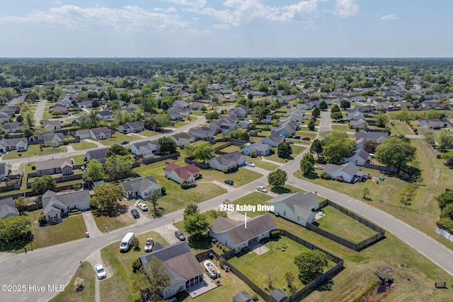 2715 Ashby Dr, Wilmington, NC 28411 - birds eye view of property with a residential view