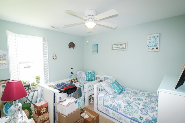 4238 Cherry Laurel Ln SE, Southport, NC 28461 - bedroom featuring a ceiling fan