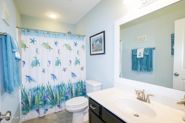 4238 Cherry Laurel Ln SE, Southport, NC 28461 - full bathroom with vanity and shower / bath combination with curtain