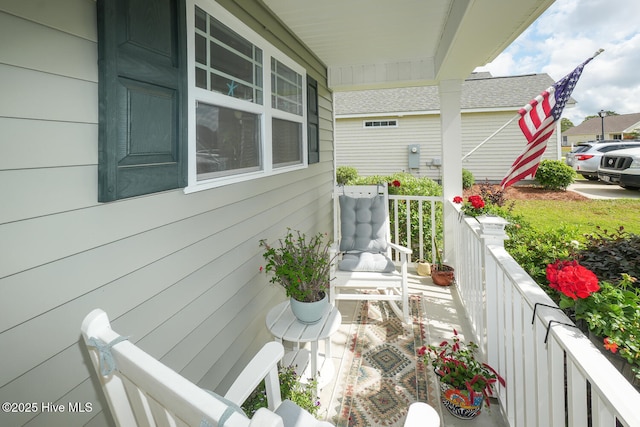 4238 Cherry Laurel Ln SE, Southport, NC 28461 - view of porch