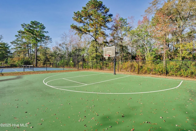 3722 White Cliffs Dr, Castle Hayne, NC 28429 - view of basketball court featuring community basketball court and a tennis court