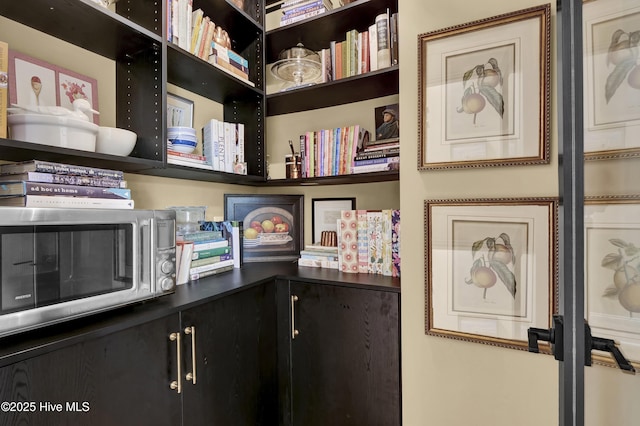 3722 White Cliffs Dr, Castle Hayne, NC 28429 - detailed view of stainless steel microwave