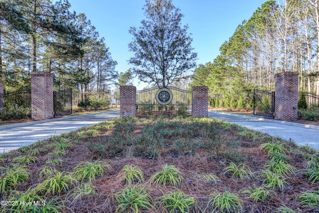 3722 White Cliffs Dr, Castle Hayne, NC 28429 - community / neighborhood sign featuring a gate