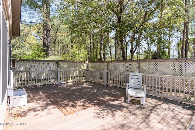 6321 Albatross Dr, New Bern, NC 28560 - view of deck