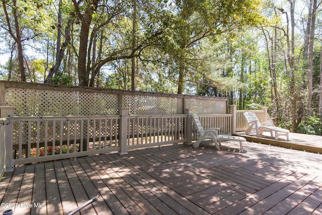 6321 Albatross Dr, New Bern, NC 28560 - view of deck