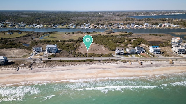1519 New River Inlet Rd, North Topsail Beach, NC 28460 - back of house with a yard and stairway